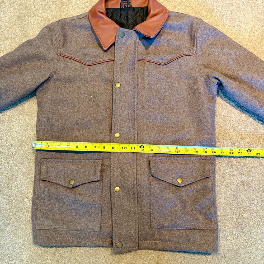 Wool Barn Coat / Field Jacket - Picture 6 of 10